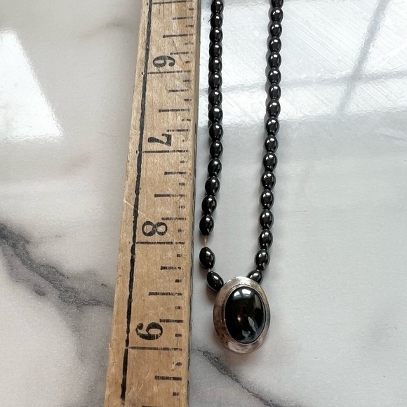 Hematite and Sterling Silver Set ๐ - Picture 5 of 7